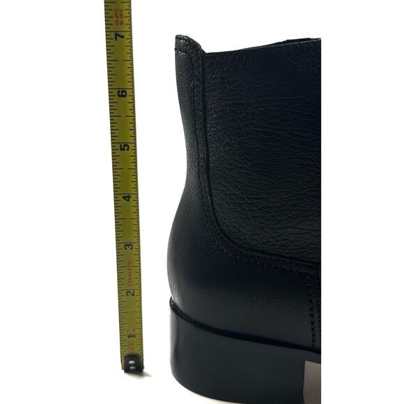 COLE HAAN Naia Black Leather Ankle Boot Bootie Womens Sz. 8.5B Side Zip New $200 - Picture 9 of 13